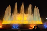 Знаменитые поющие фонтаны Барселоны