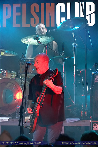 Концерт Nazareth в клубе Апельсин / 19.20.2007